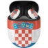 Croatia Flag Distressed Google Pixel Buds Skin
